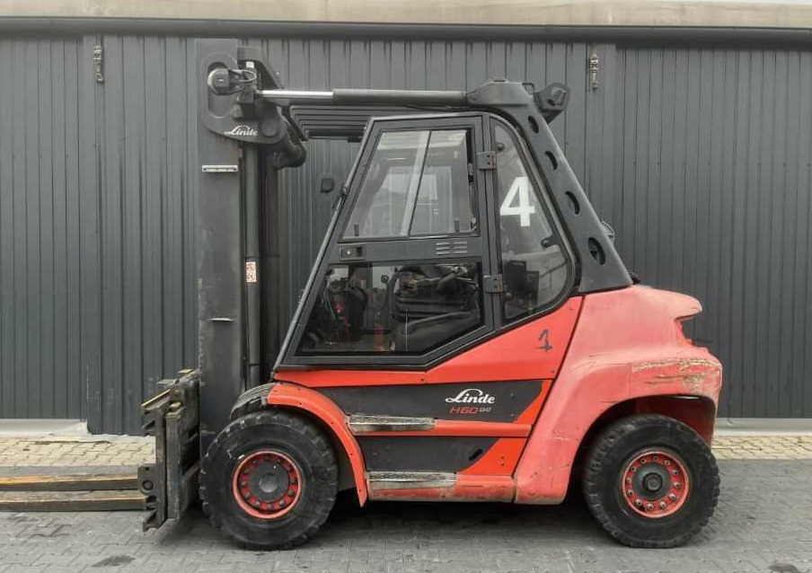 Linde H60D-03 - Дизелов мотокар: снимка 2 Linde H60D-03 - Дизелов мотокар: снимка 2