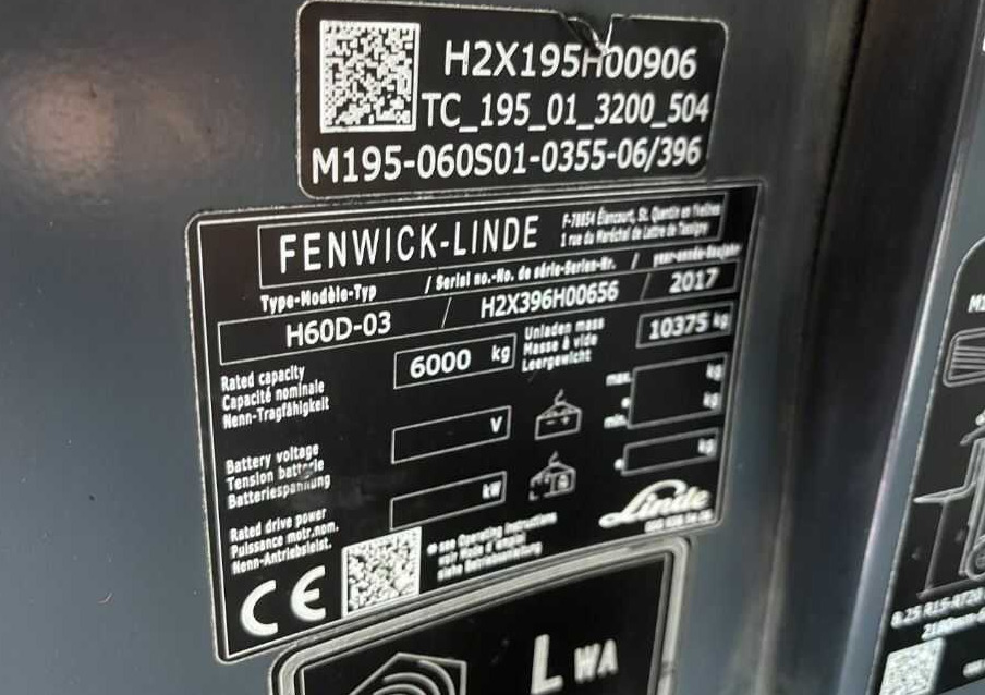Linde H60D-03 - Дизелов мотокар: снимка 4 Linde H60D-03 - Дизелов мотокар: снимка 4