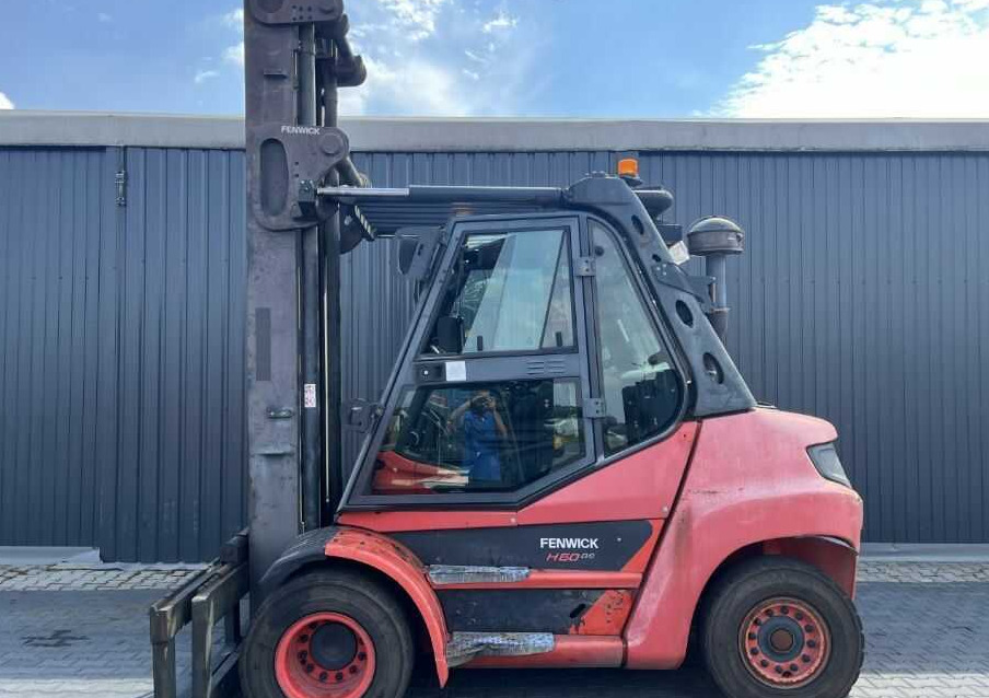 Linde H60D-03 - Дизелов мотокар: снимка 2 Linde H60D-03 - Дизелов мотокар: снимка 2
