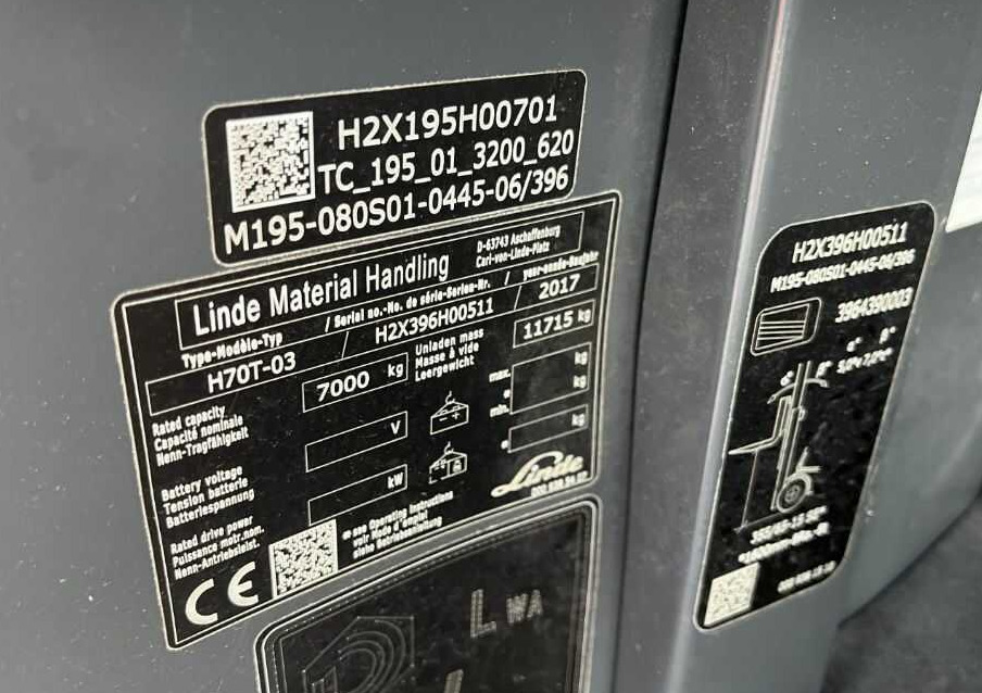 Linde H70T-03 - Газокар: снимка 3 Linde H70T-03 - Газокар: снимка 3