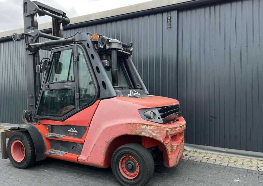 Linde H80D-03/900 - Дизелов мотокар: снимка 3 Linde H80D-03/900 - Дизелов мотокар: снимка 3