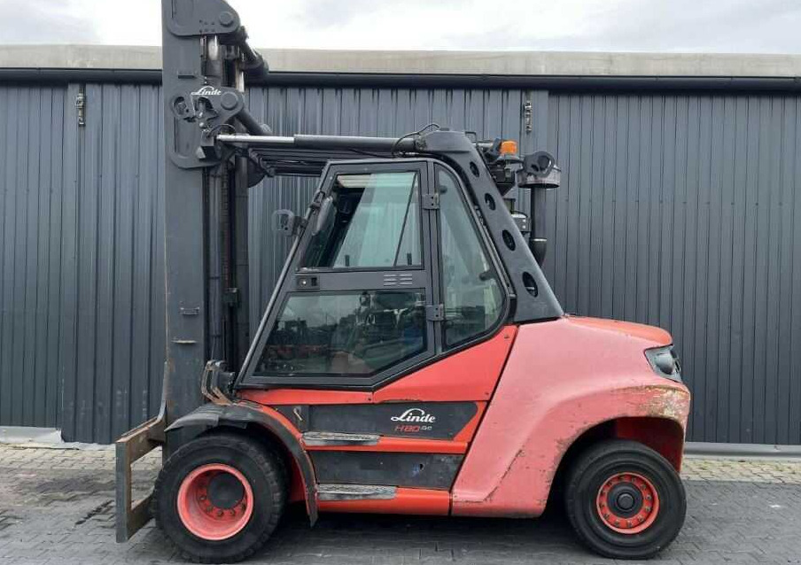 Linde H80D-03/900 - Дизелов мотокар: снимка 2 Linde H80D-03/900 - Дизелов мотокар: снимка 2