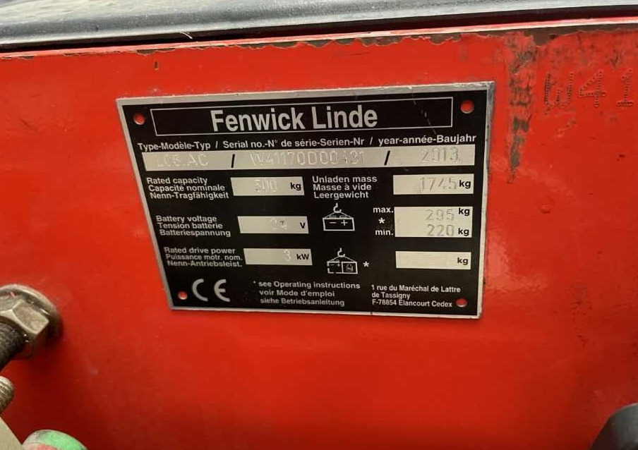 Linde L06AC - Стакер: снимка 4 Linde L06AC - Стакер: снимка 4