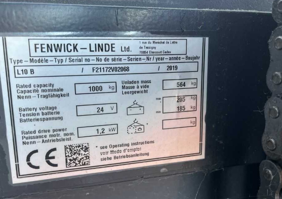Linde L10B - Стакер: снимка 4 Linde L10B - Стакер: снимка 4