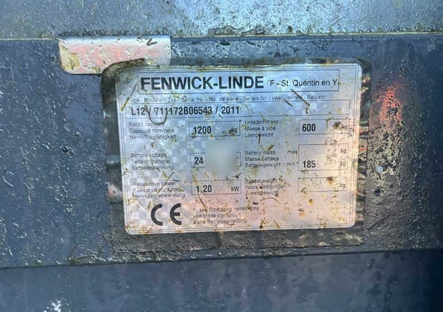 Linde L12 - Стакер: снимка 4 Linde L12 - Стакер: снимка 4