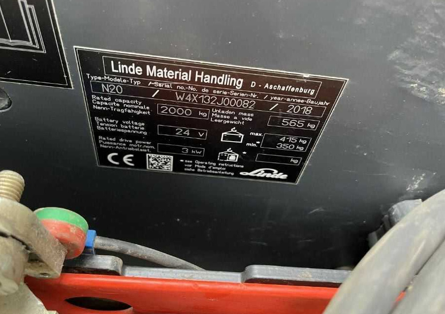 Linde N20 - Ордер пикър - комисионер: снимка 4 Linde N20 - Ордер пикър - комисионер: снимка 4