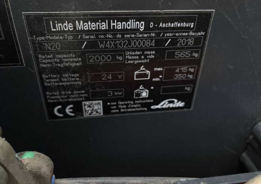 Linde N20 - Ордер пикър - комисионер: снимка 4 Linde N20 - Ордер пикър - комисионер: снимка 4