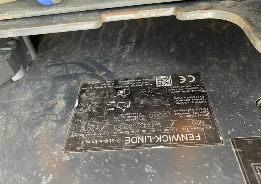 Linde N20 - Палетна количка: снимка 4 Linde N20 - Палетна количка: снимка 4