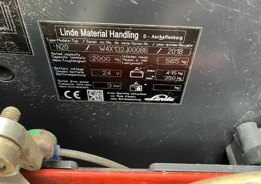 Linde N20 - Ордер пикър - комисионер: снимка 4 Linde N20 - Ордер пикър - комисионер: снимка 4