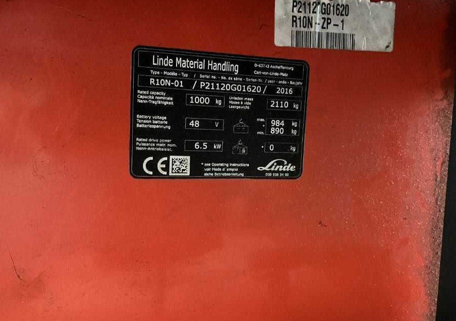 Linde R10N - Ричтрак: снимка 4 Linde R10N - Ричтрак: снимка 4