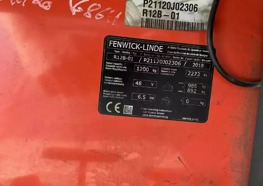 Linde R12B-01 - Ричтрак: снимка 4 Linde R12B-01 - Ричтрак: снимка 4