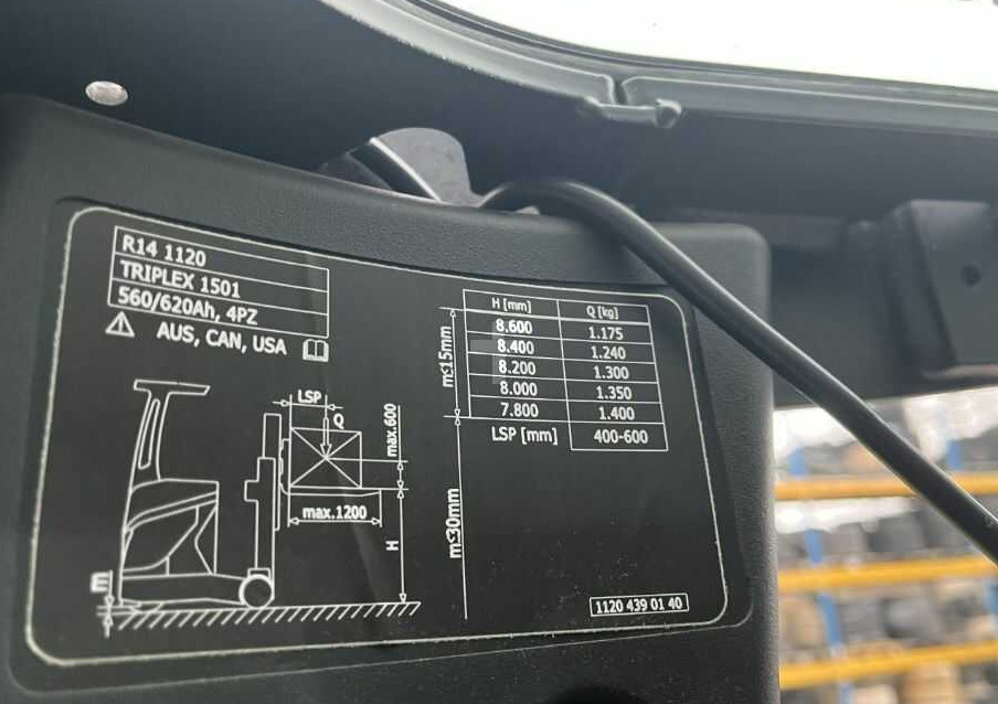 Ричтрак Linde R14-01: снимка 6
