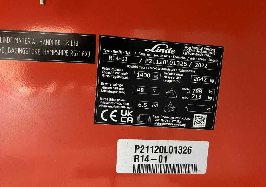 Linde R14-01 - Ричтрак: снимка 4 Linde R14-01 - Ричтрак: снимка 4