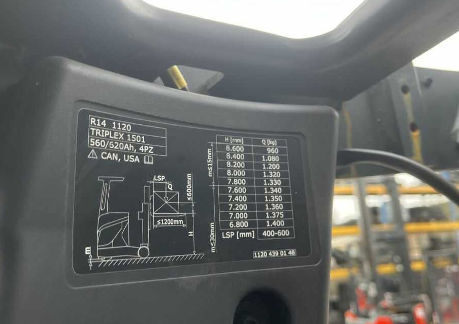 Ричтрак Linde R14-01: снимка 6