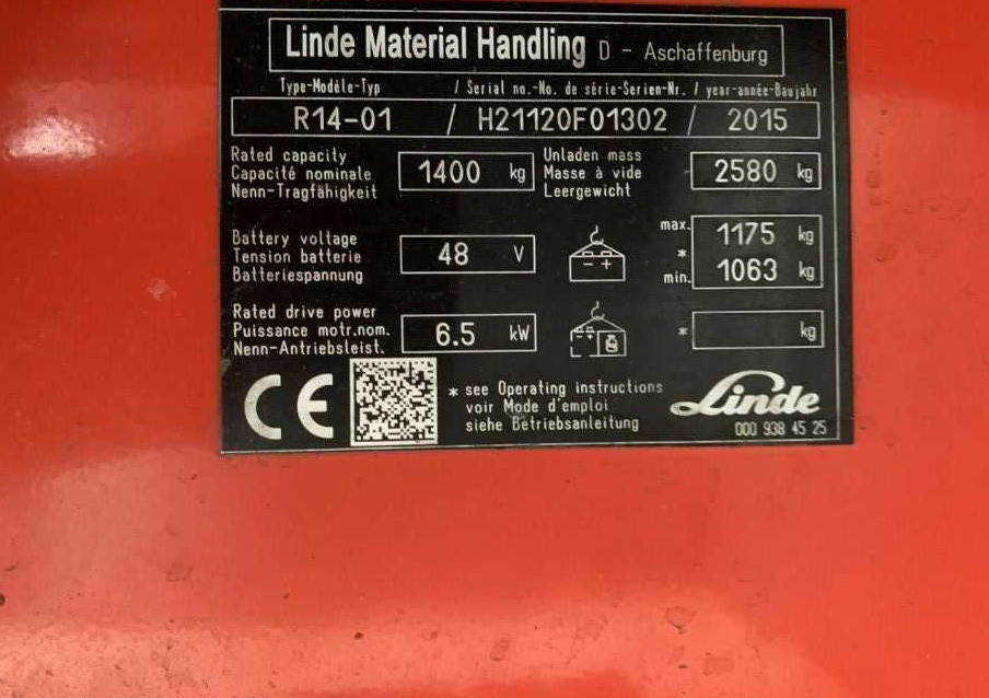 Linde R14-01 - Ричтрак: снимка 4 Linde R14-01 - Ричтрак: снимка 4