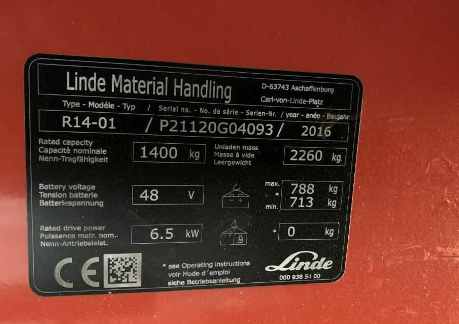 Linde R14-01 - Ричтрак: снимка 5 Linde R14-01 - Ричтрак: снимка 5