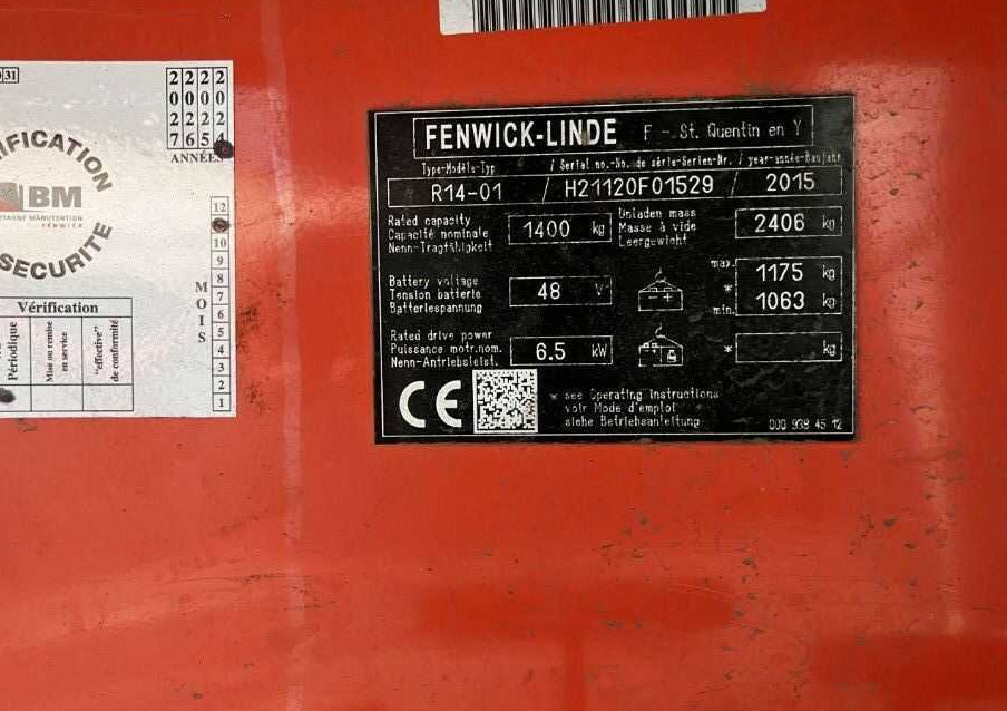 Linde R14-01 - Ричтрак: снимка 4 Linde R14-01 - Ричтрак: снимка 4