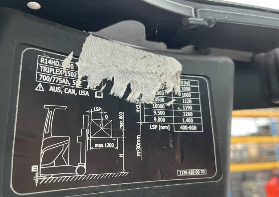 Linde R14HD-01 - Ричтрак: снимка 2 Linde R14HD-01 - Ричтрак: снимка 2