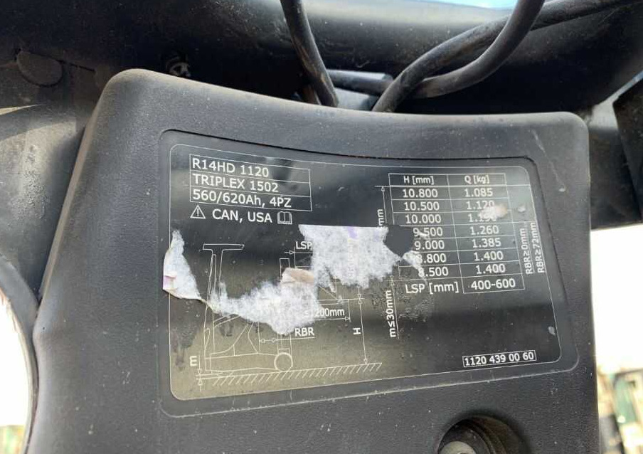 Linde R14HD-01 - Ричтрак: снимка 4 Linde R14HD-01 - Ричтрак: снимка 4