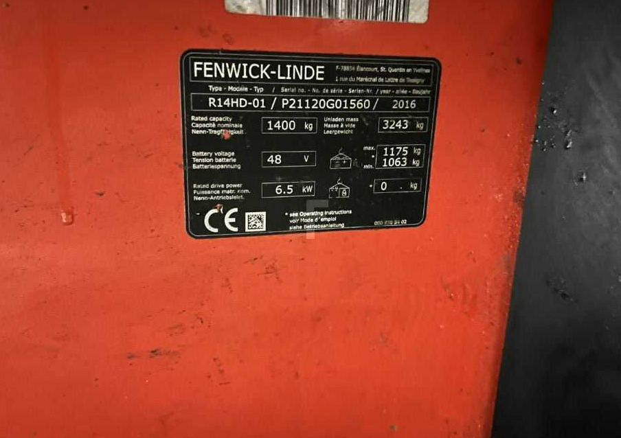 Linde R14HD-01 - Ричтрак: снимка 1 Linde R14HD-01 - Ричтрак: снимка 1