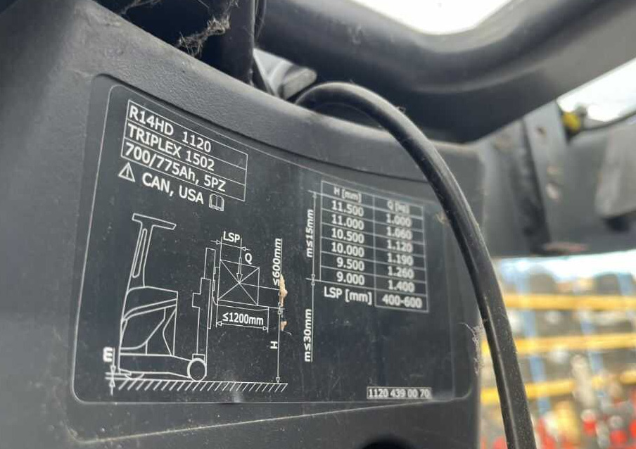 Linde R14HD-01 - Ричтрак: снимка 5 Linde R14HD-01 - Ричтрак: снимка 5