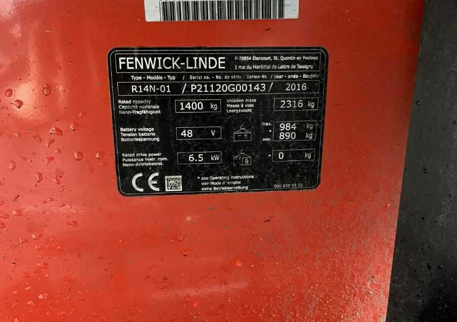Linde R14SN - Ричтрак: снимка 4 Linde R14SN - Ричтрак: снимка 4