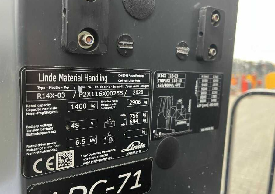 Linde R14X-03 - Ричтрак: снимка 4 Linde R14X-03 - Ричтрак: снимка 4