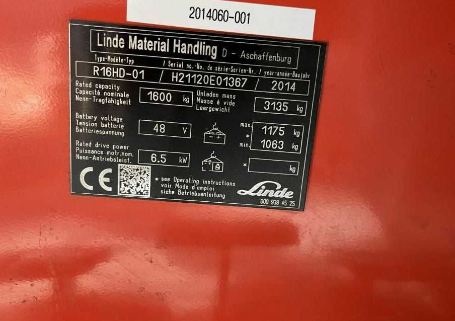 Linde R16HD-01 - Ричтрак: снимка 4 Linde R16HD-01 - Ричтрак: снимка 4