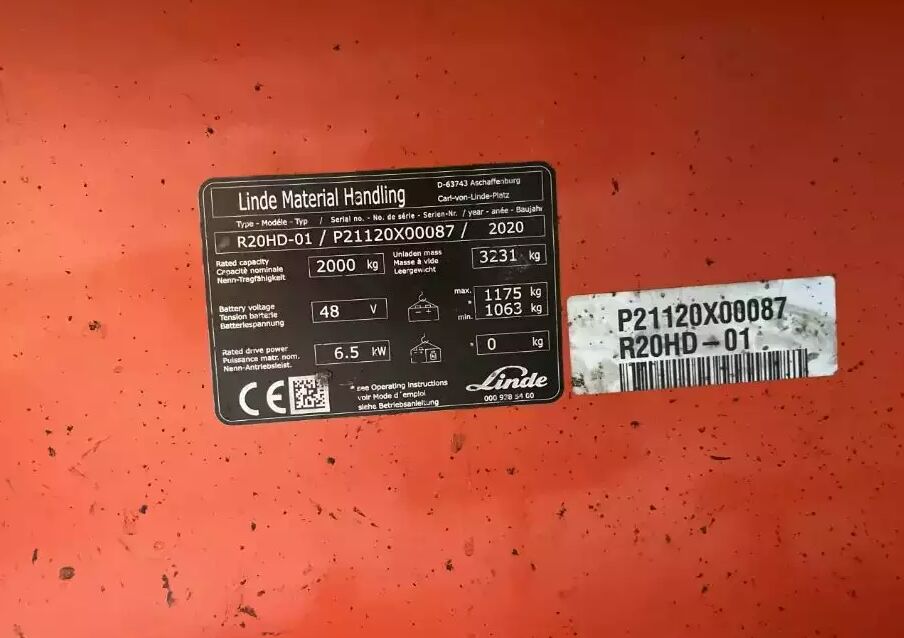 Linde R20HD-01 - Ричтрак: снимка 4 Linde R20HD-01 - Ричтрак: снимка 4