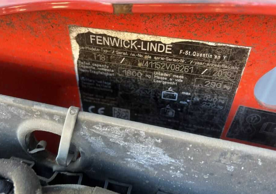 Linde T18 - Палетна количка: снимка 4 Linde T18 - Палетна количка: снимка 4
