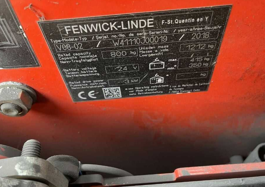 Linde V08-02 - Ордер пикър - комисионер: снимка 4 Linde V08-02 - Ордер пикър - комисионер: снимка 4