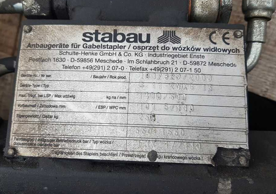 Stabau S11ZVKG16 - Прикачен инвентар: снимка 3 Stabau S11ZVKG16 - Прикачен инвентар: снимка 3