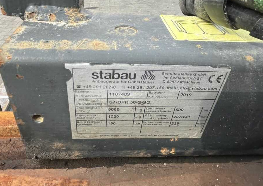 Stabau S7-DPK 50-S-SO - Вилици: снимка 2 Stabau S7-DPK 50-S-SO - Вилици: снимка 2