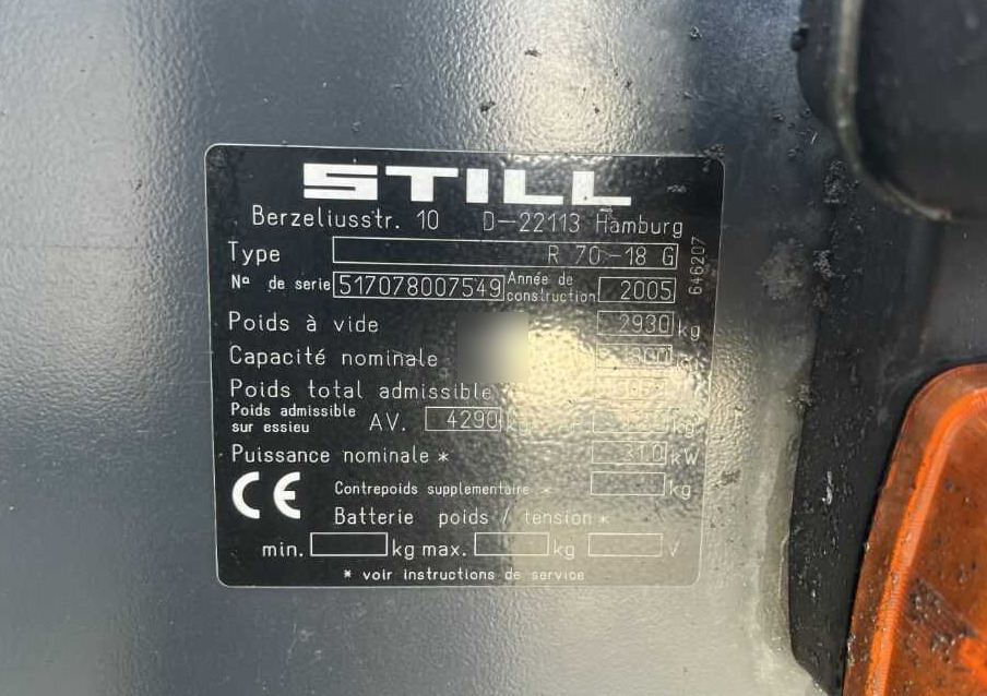 Still R70-16T - Газокар: снимка 4 Still R70-16T - Газокар: снимка 4