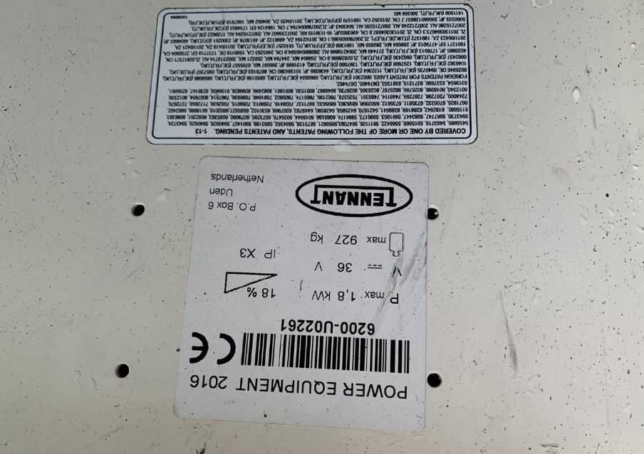 Tennant 6200 - Професионална метачна машина: снимка 4 Tennant 6200 - Професионална метачна машина: снимка 4