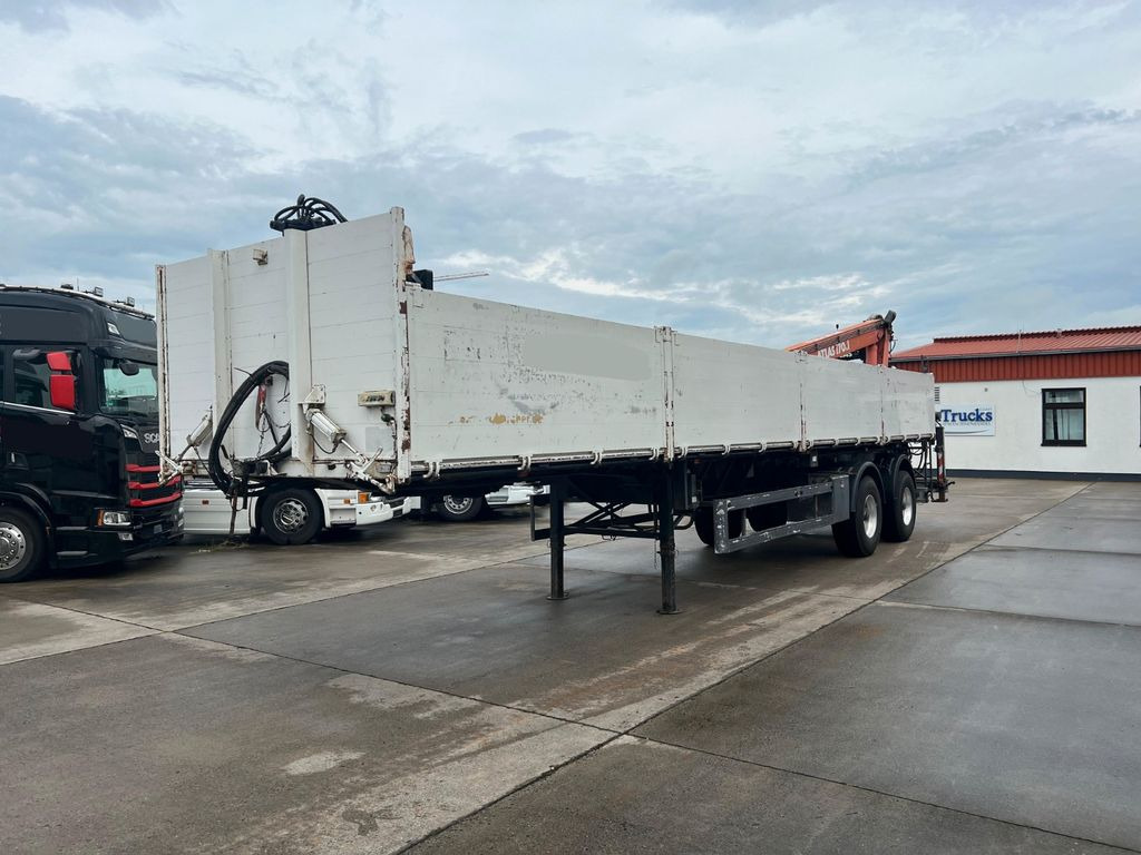 Langendorf SPEZ-SAP 20/27 * ATLAS KRAN * ABNEHMBAR **LIFT - Бордово полуремарке/ Платформа: снимка 1 Langendorf SPEZ-SAP 20/27 * ATLAS KRAN * ABNEHMBAR **LIFT - Бордово полуремарке/ Платформа: снимка 1
