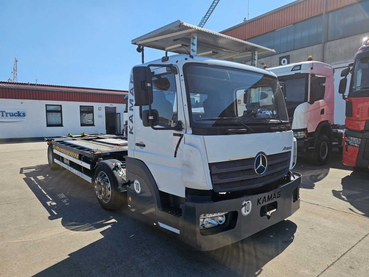 Mercedes-Benz KAMAG * WBH25 * UMSETZER * KLIMA * STANDHEIZ. * - Контейнеровоз/ Сменна каросерия камион: снимка 3 Mercedes-Benz KAMAG * WBH25 * UMSETZER * KLIMA * STANDHEIZ. * - Контейнеровоз/ Сменна каросерия камион: снимка 3