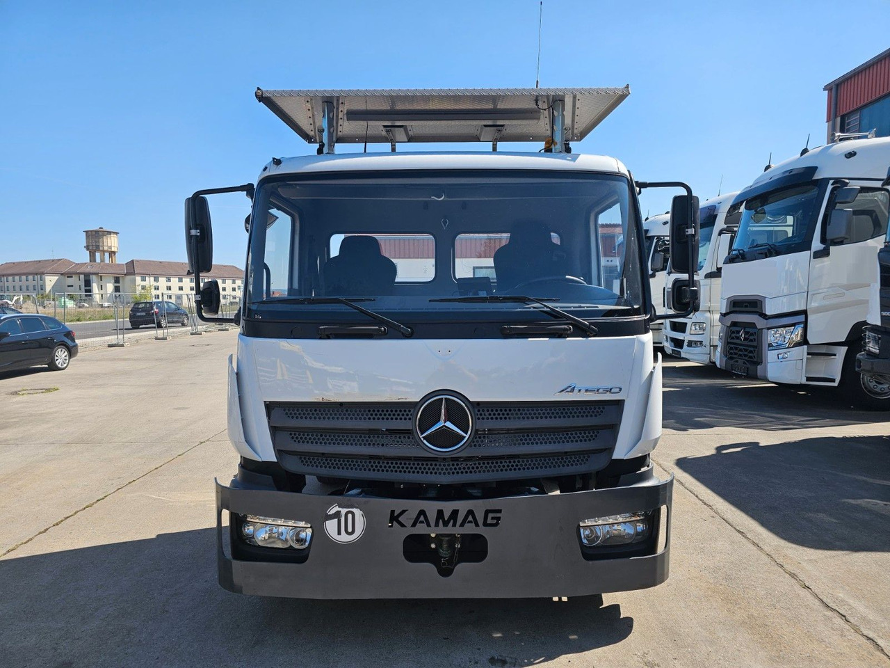 Mercedes-Benz KAMAG * WBH25 * UMSETZER * KLIMA * STANDHEIZ. * - Контейнеровоз/ Сменна каросерия камион: снимка 2 Mercedes-Benz KAMAG * WBH25 * UMSETZER * KLIMA * STANDHEIZ. * - Контейнеровоз/ Сменна каросерия камион: снимка 2