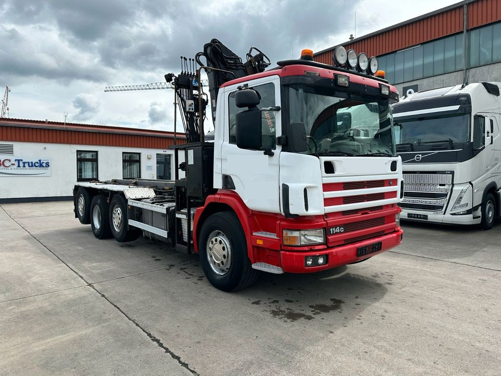 Scania 380 * 8 x 2 * HIAB 105 Z KRAN *2 x LIFT *ABROLL - Шаси кабина, Камион с кран: снимка 4 Scania 380 * 8 x 2 * HIAB 105 Z KRAN *2 x LIFT *ABROLL - Шаси кабина, Камион с кран: снимка 4