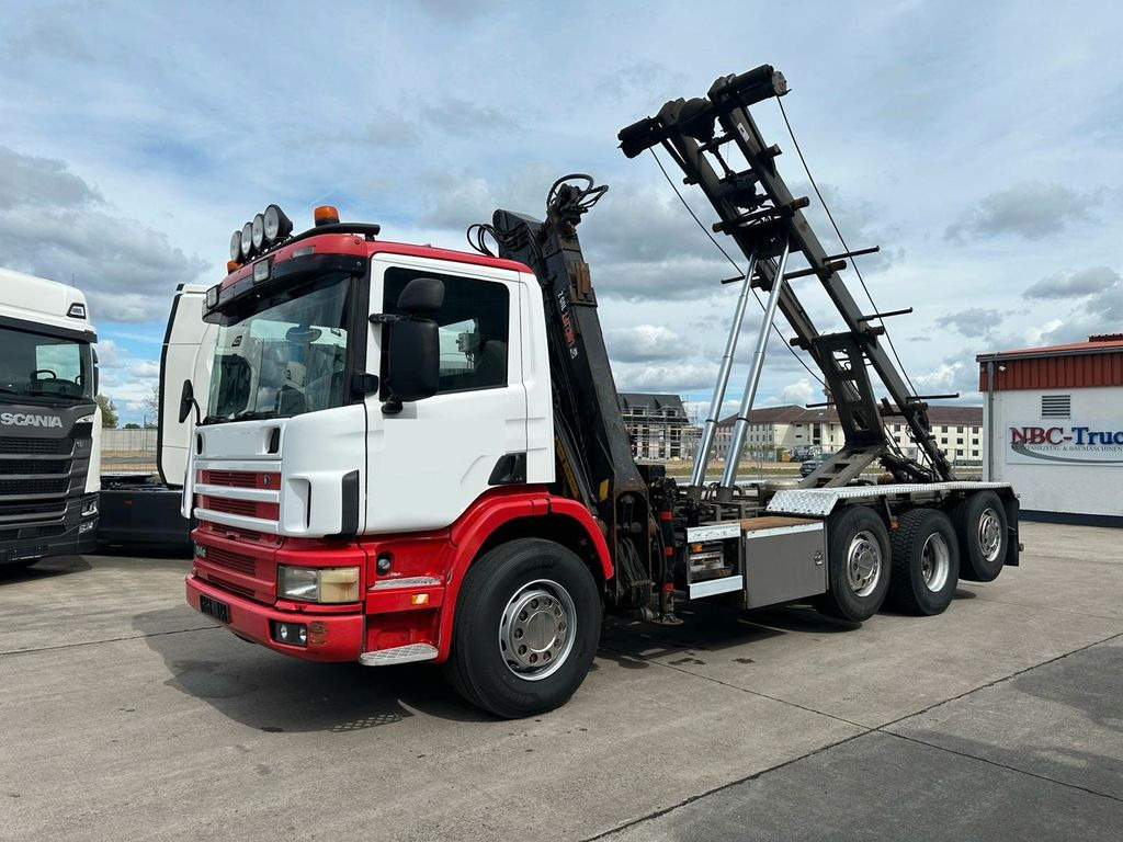 Scania 380 * 8 x 2 * HIAB 105 Z KRAN *2 x LIFT *ABROLL - Шаси кабина, Камион с кран: снимка 5 Scania 380 * 8 x 2 * HIAB 105 Z KRAN *2 x LIFT *ABROLL - Шаси кабина, Камион с кран: снимка 5