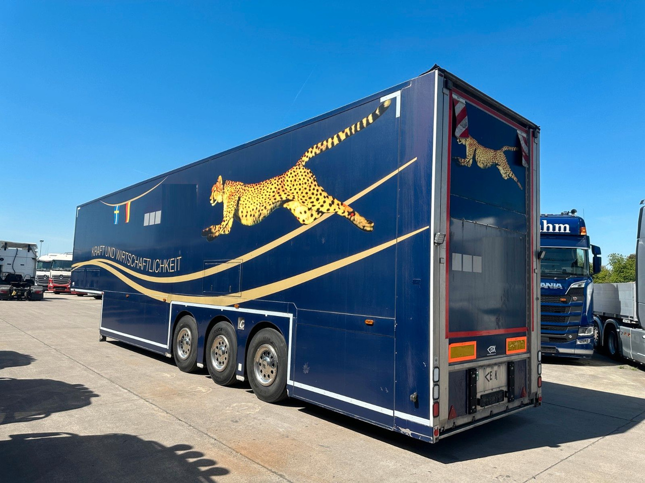 VAN ECK * DOUBLE-DECK * RENNSPORT * RACING * - Затворена каросерия полуремарке: снимка 3 VAN ECK * DOUBLE-DECK * RENNSPORT * RACING * - Затворена каросерия полуремарке: снимка 3