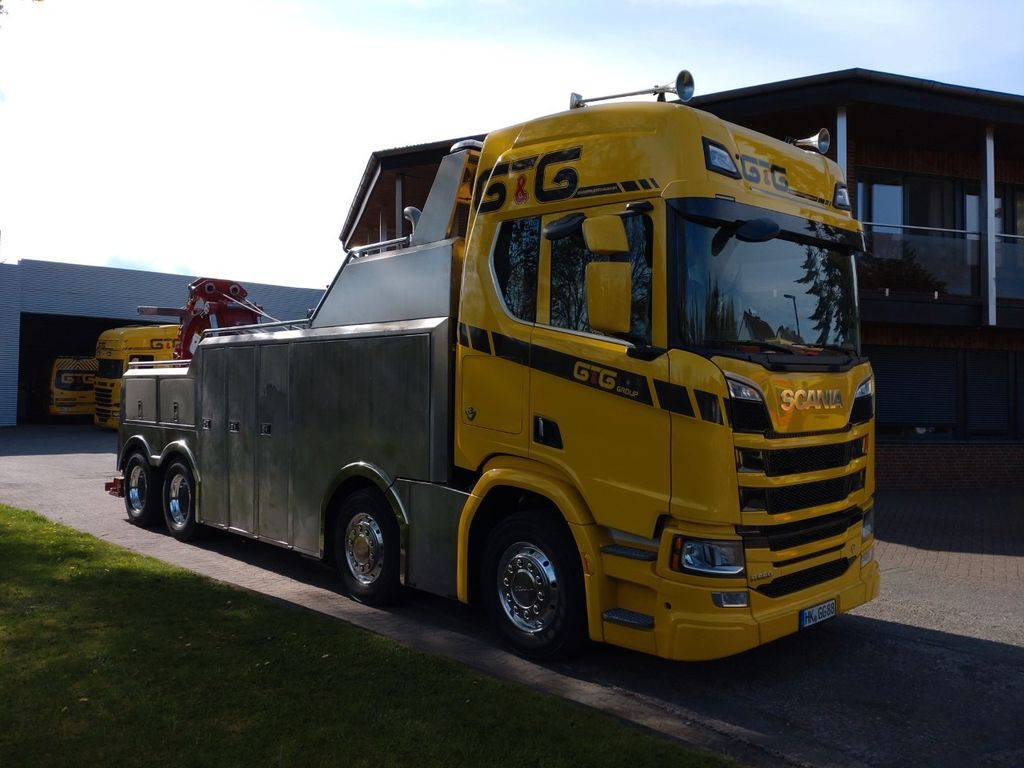 Scania R 660 G&G LKW Berger / Wrecker Scania R 660 G&G LKW Berger / Wrecker - Камион пътна помощ: снимка 1 Scania R 660 G&G LKW Berger / Wrecker Scania R 660 G&G LKW Berger / Wrecker - Камион пътна помощ: снимка 1