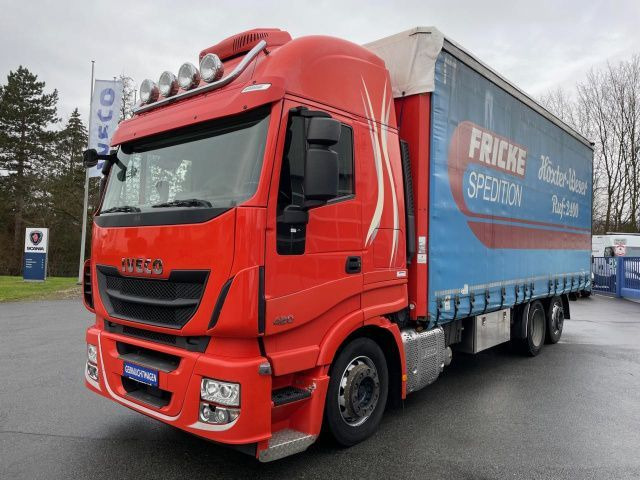 Iveco Stralis AS260S42Y/FP GV Euro6 Intarder Klima AHK - Камион с брезент: снимка 1 Iveco Stralis AS260S42Y/FP GV Euro6 Intarder Klima AHK - Камион с брезент: снимка 1
