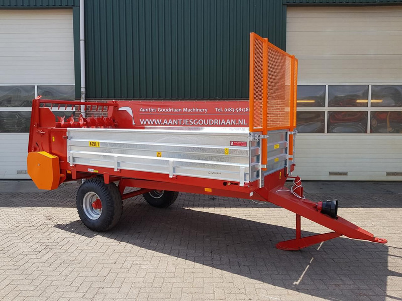 Meststrooier 5T - Nieuw - Разпръсквач за оборски тор: снимка 1 Meststrooier 5T - Nieuw - Разпръсквач за оборски тор: снимка 1