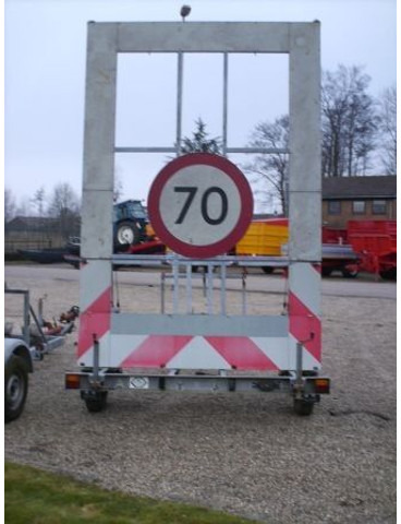 N2921 Verkeersgeleidingswagens - Бордово ремарке/ Платформа: снимка 2 N2921 Verkeersgeleidingswagens - Бордово ремарке/ Платформа: снимка 2