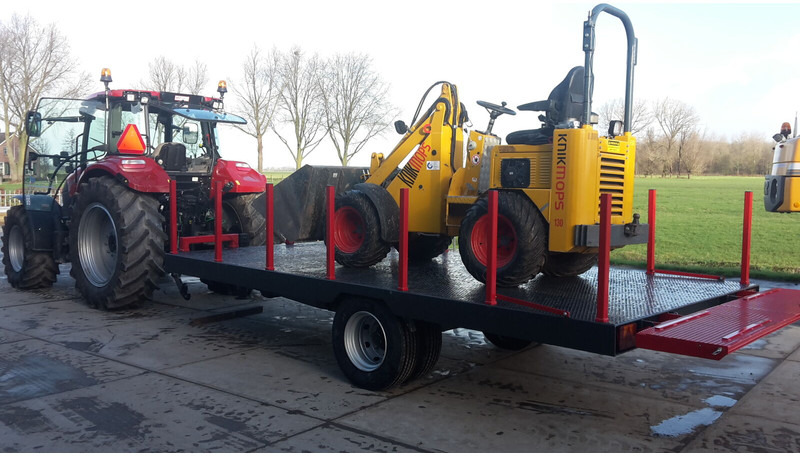 Oprijwagen 10 ton - Бордово ремарке/ Платформа: снимка 1 Oprijwagen 10 ton - Бордово ремарке/ Платформа: снимка 1