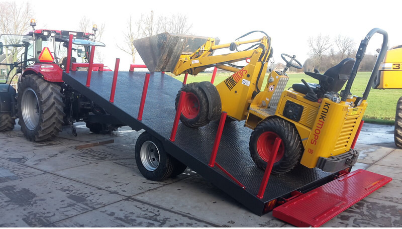 Oprijwagen 10 ton - Бордово ремарке/ Платформа: снимка 2 Oprijwagen 10 ton - Бордово ремарке/ Платформа: снимка 2