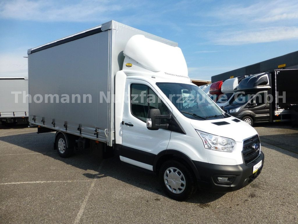 Ford Transit Pritsche Plane 4,25m Klima Temp. DAB - Брезентов бус: снимка 1 Ford Transit Pritsche Plane 4,25m Klima Temp. DAB - Брезентов бус: снимка 1