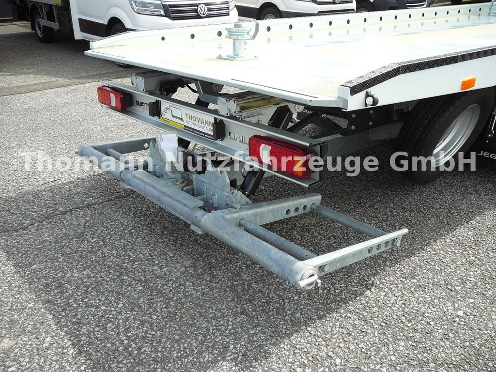 Нови Камион пътна помощ, Лекотоварен автомобил Iveco DAILY 72C18 Schiebeplateu Hubbrille Luftfed Navi: снимка 9