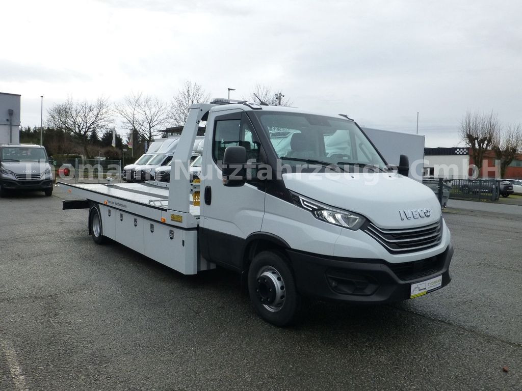 Нови Камион пътна помощ, Лекотоварен автомобил Iveco DAILY 72C18 Schiebeplateu Luftfed Navi: снимка 7